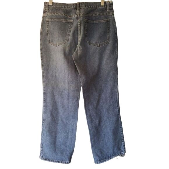 NY Jeans by New York &Co Straight Leg Denim Blue Size 8 - Picture 2 of 4